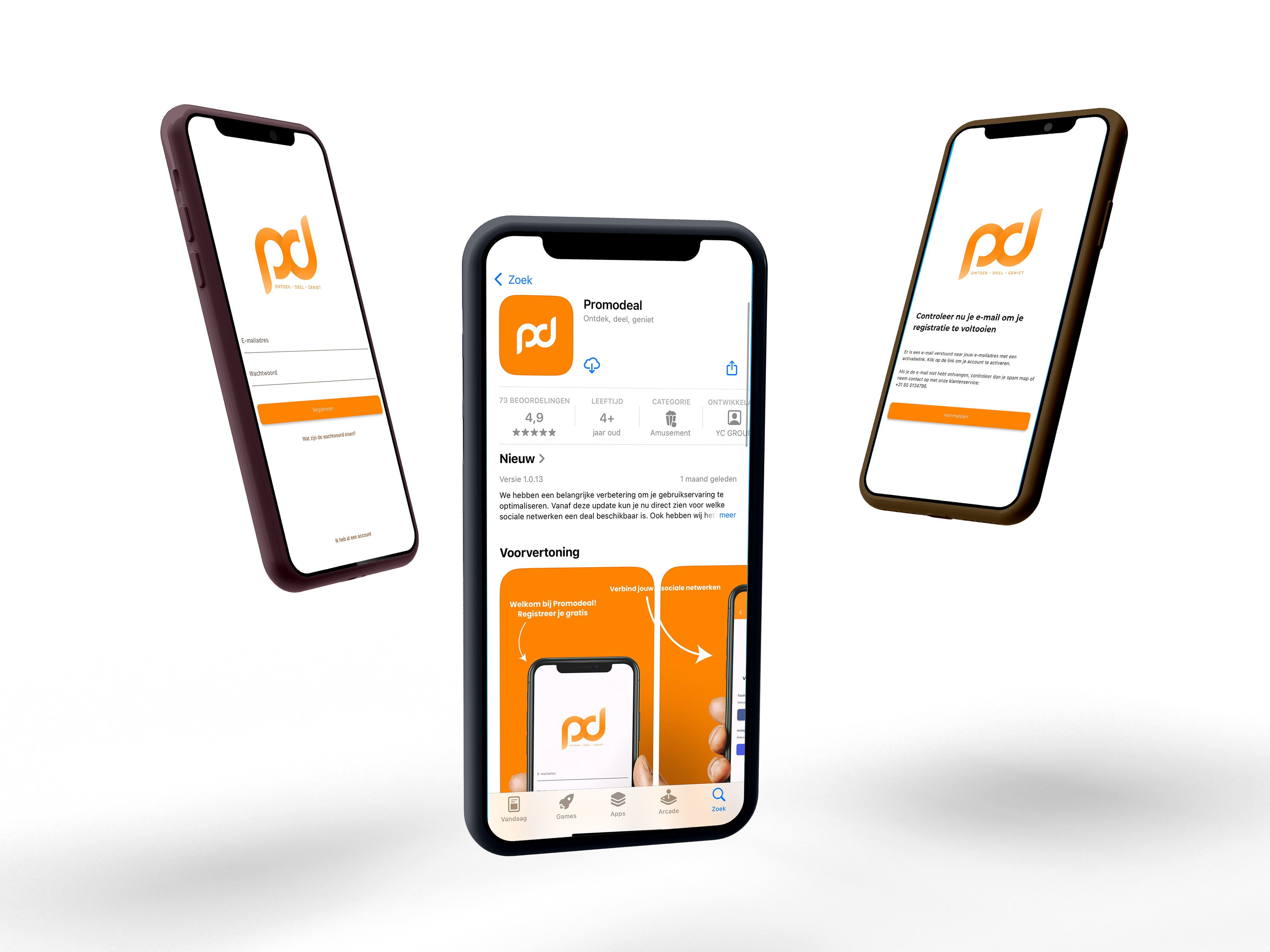 DOWNLOAD DE APP EN REGISTREER!